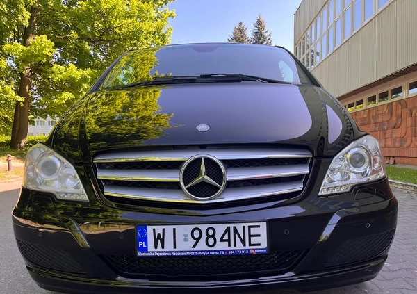 Mercedes-Benz Viano cena 109900 przebieg: 225900, rok produkcji 2013 z Bobowa małe 301